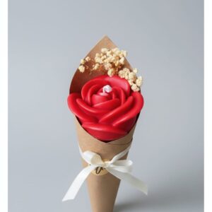 Niva Rose Cone Aroma Candle – Romantic Flower Gift Candle